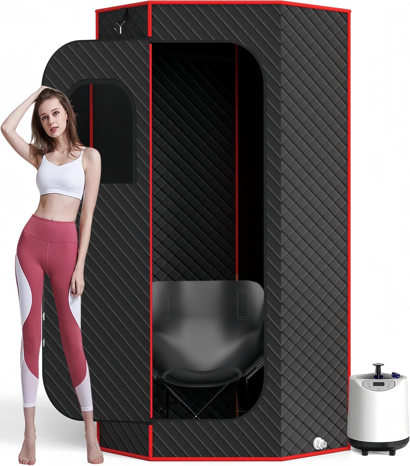 Portable Steam Sauna Box - Full Body Relaxation Booster!