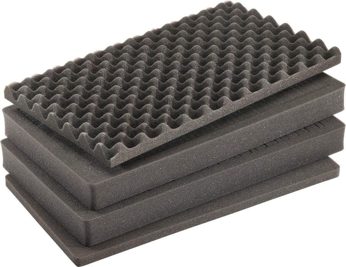 Pelican Color Case Replacement Pluck Foam Set for 1525 Air Case