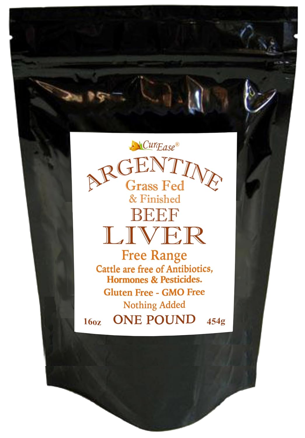 CurEase Argentine Grass Feed Beef Liver Powder for Vitality