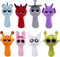 Sprunky Plush Wenda and Gray Plushies - Soft Multicolour 8PCS Set