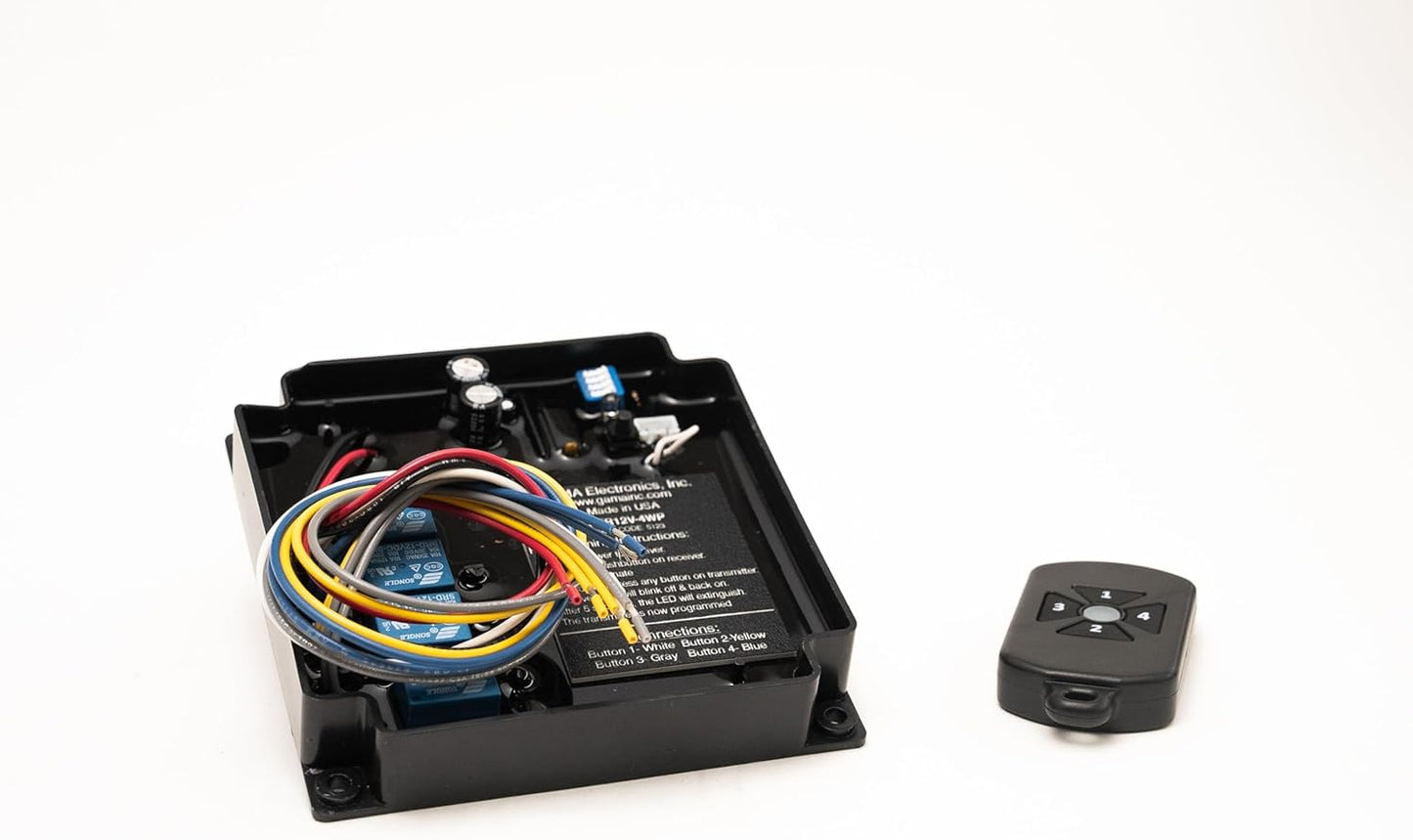 GAMA Electronics R.F. Remote Control Transmitter Receiver Review