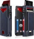 Wallet for Men Slim Pop Up Card Holder - Compact RFID Blocking