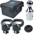 60618 Upgraded 38k Puck System Gooseneck Hitch Ball Kit for Ram