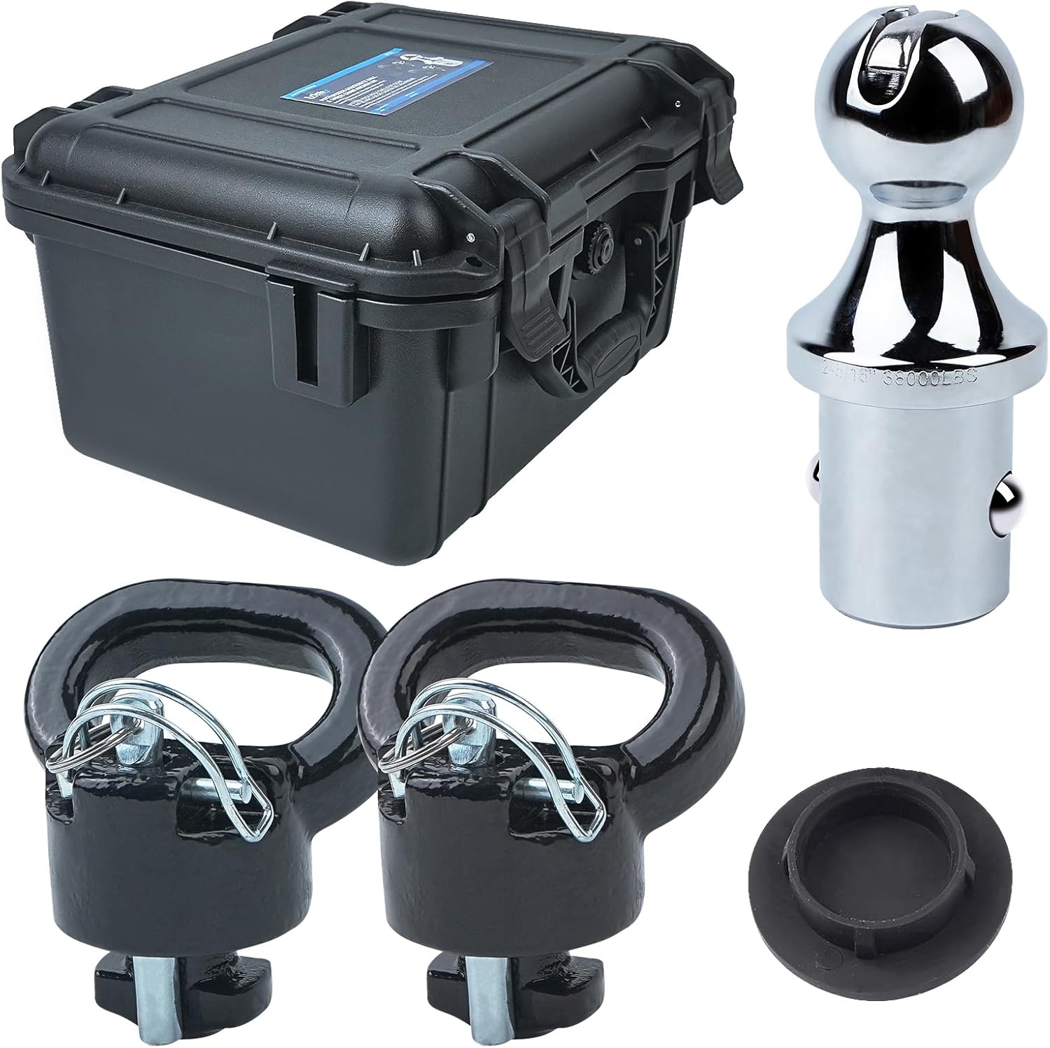 38k Puck System Gooseneck Hitch Ball Kit for Dodge Ram 2500 3500