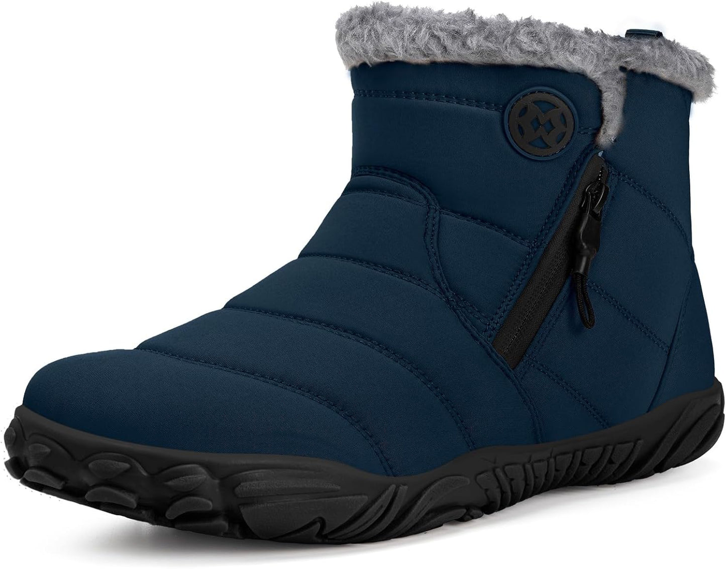 Womens Mens Barefoot Snow Boots for Warmth and Comfort