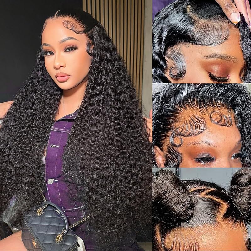 Deep Wave Lace Front Wigs Human Hair for Stunning Looks