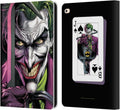 Batman DC Comics The Clown Three Jokers Leather Wallet Case for iPad