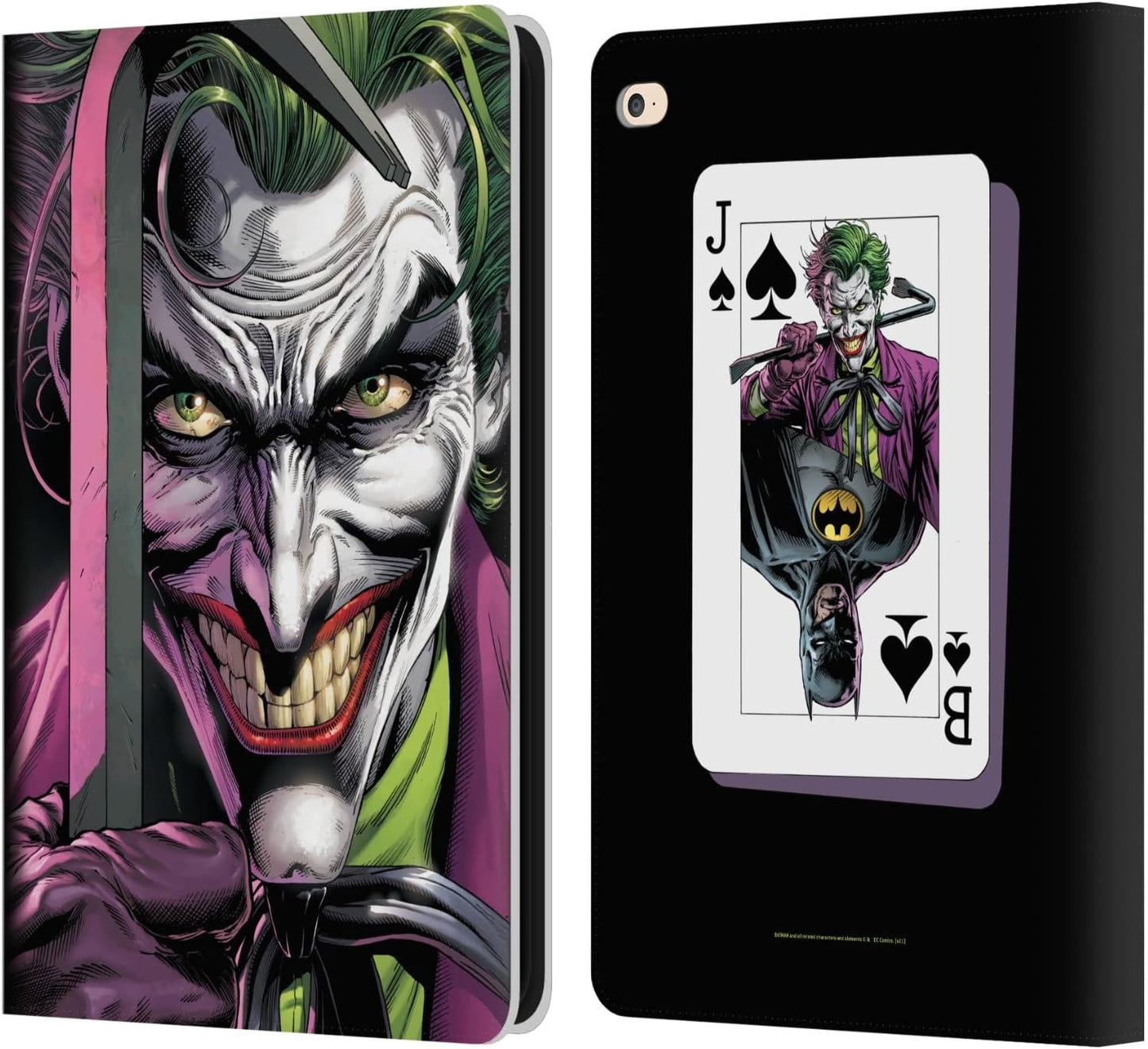 Batman DC Comics The Clown Three Jokers Leather Wallet Case