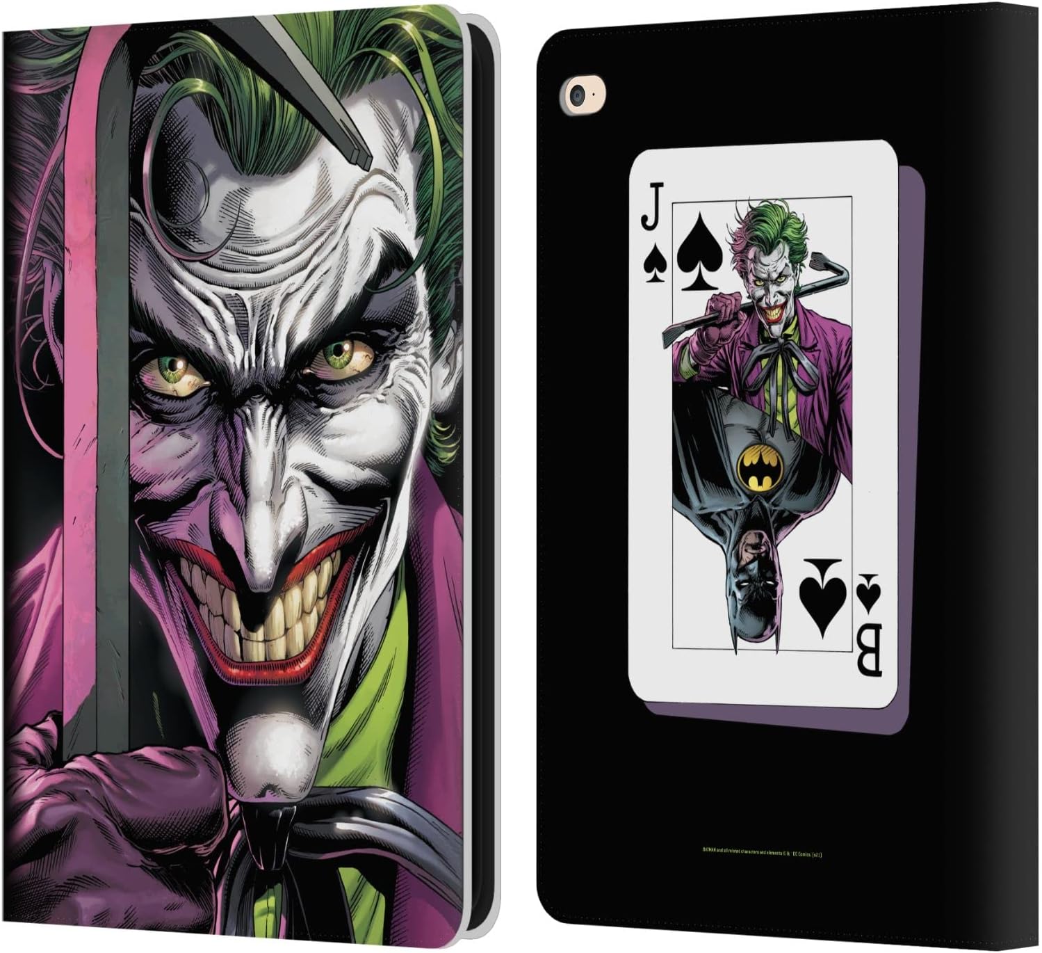 Batman DC Comics The Clown Three Jokers Leather Wallet Case