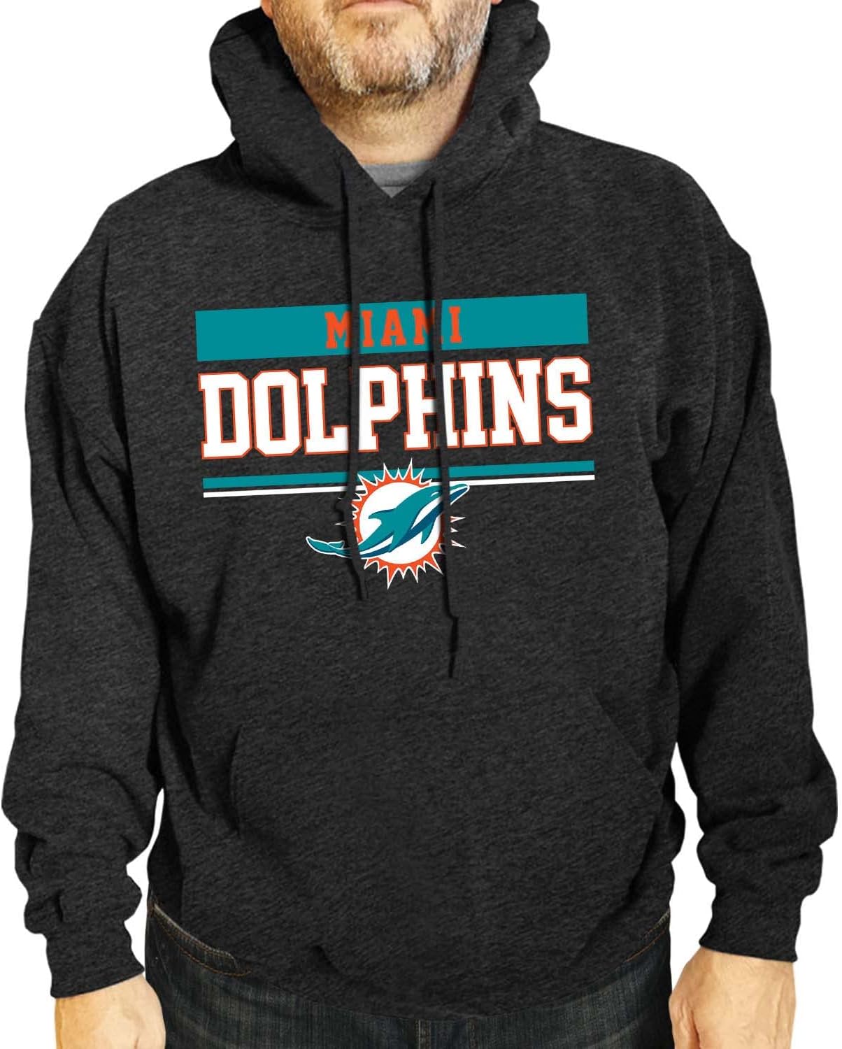 NFL Adult Gameday Charcoal Hoodie for Ultimate Team Comfort