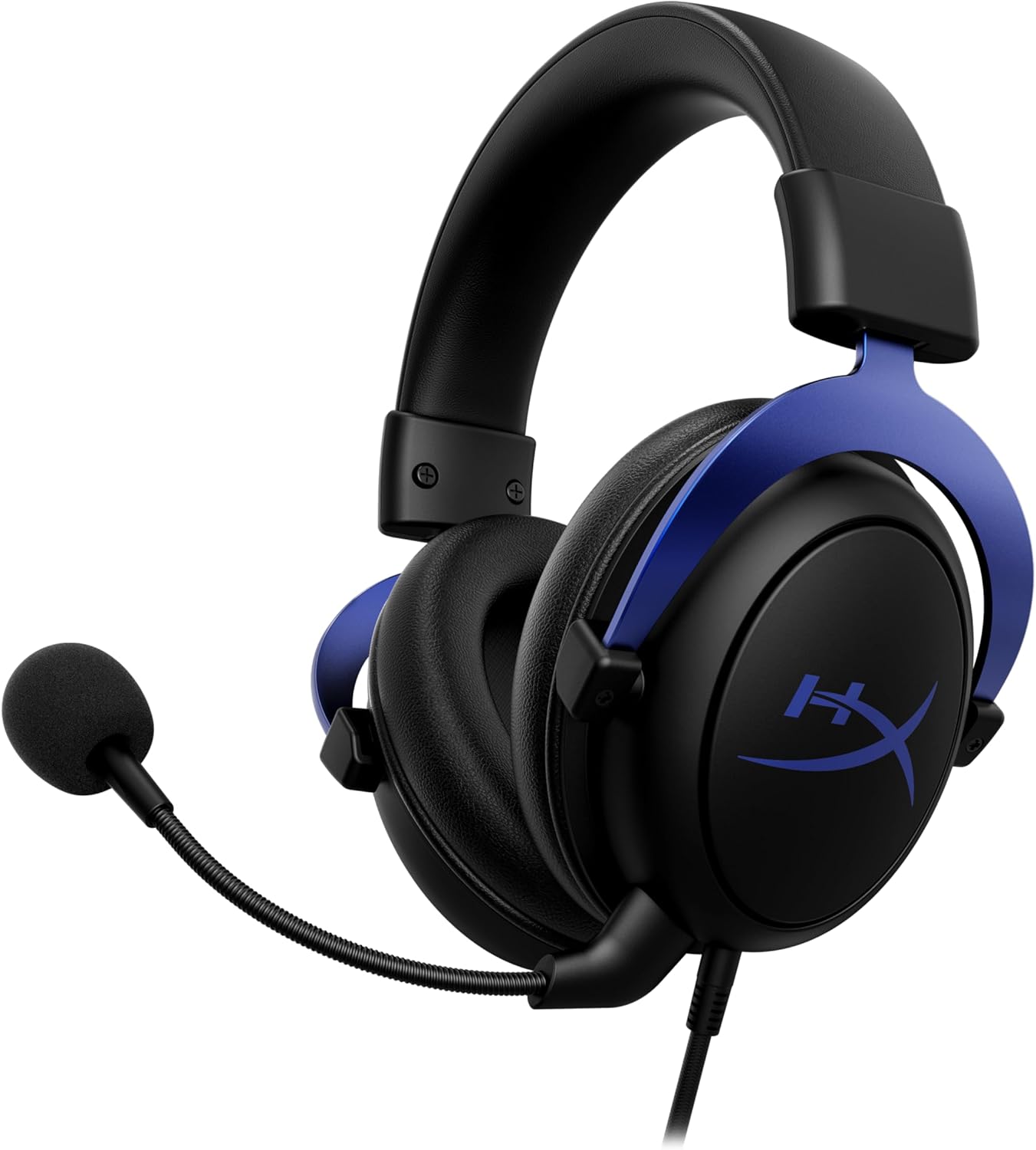 HyperX Cloud Blue Gaming Headset with Immersive Audio Experience