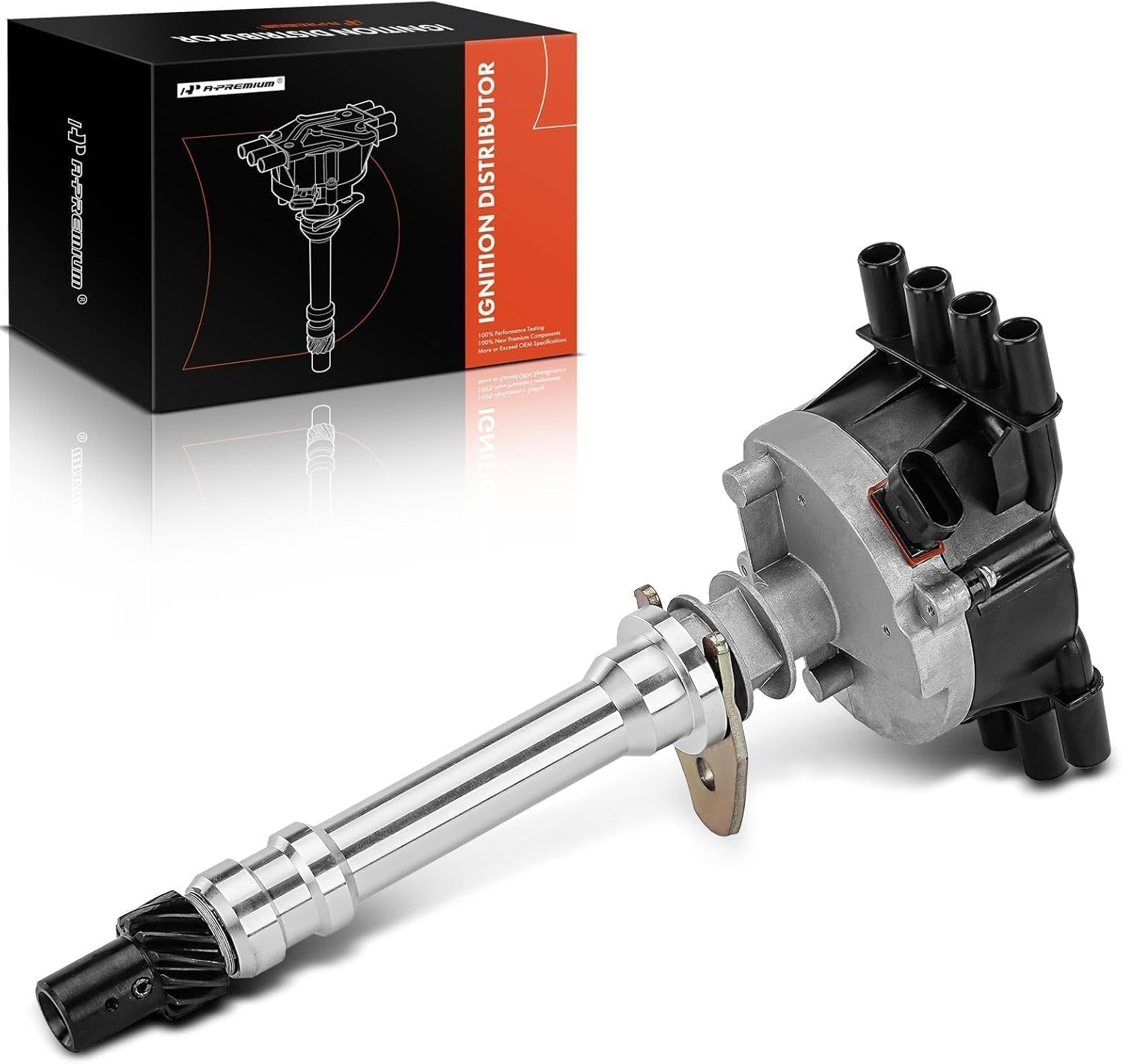 A-Premium SBC Distributor with Cap & Rotor for V8 Engines