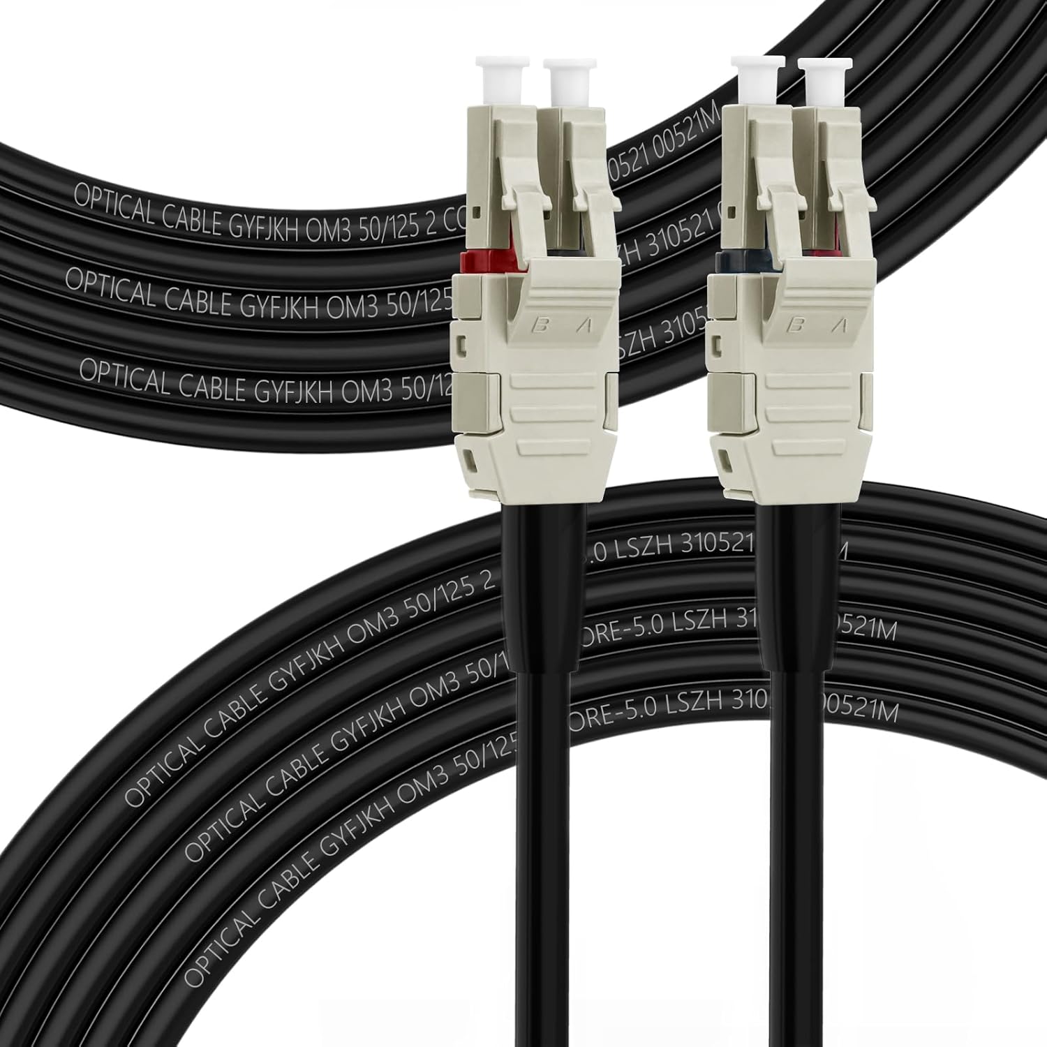 FLYPROFiber OM3 LC to LC Outdoor Fiber Cable for High-Speed Networks