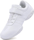Girls White Cheerleading Dance Shoes Athletic Training Tennis