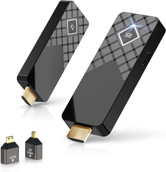 Portable Wireless HDMI Extender Kit - Stream HD Video Easily!