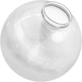 KastLite 12in Clear Prismatic Acrylic Lamp Post Globe - Durable