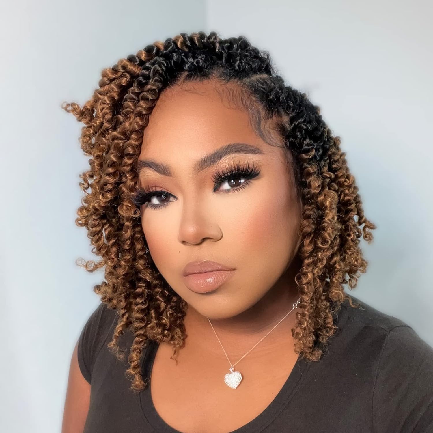 Tiana Passion Twist Hair - 10 Inch Pre-twisted Crochet Braids