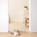 VEVOR Baby Gate Adjustable 29.5-37 in, 30in High - Secure Step-Through