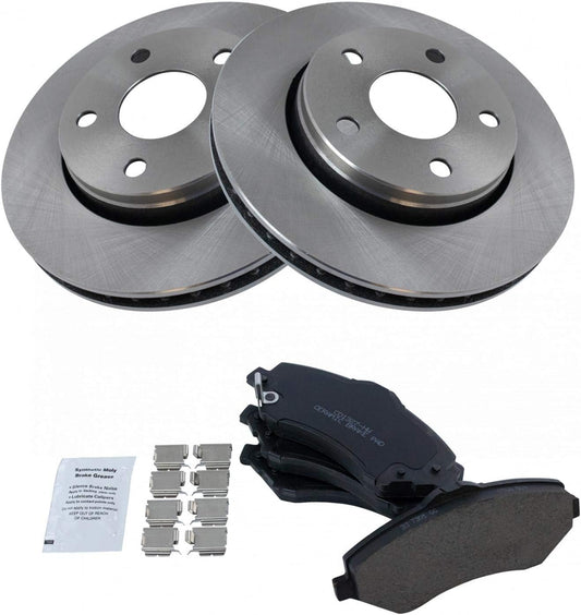 TRQ Premium Posi Ceramic Brake Pad & Rotor Front Kit Review