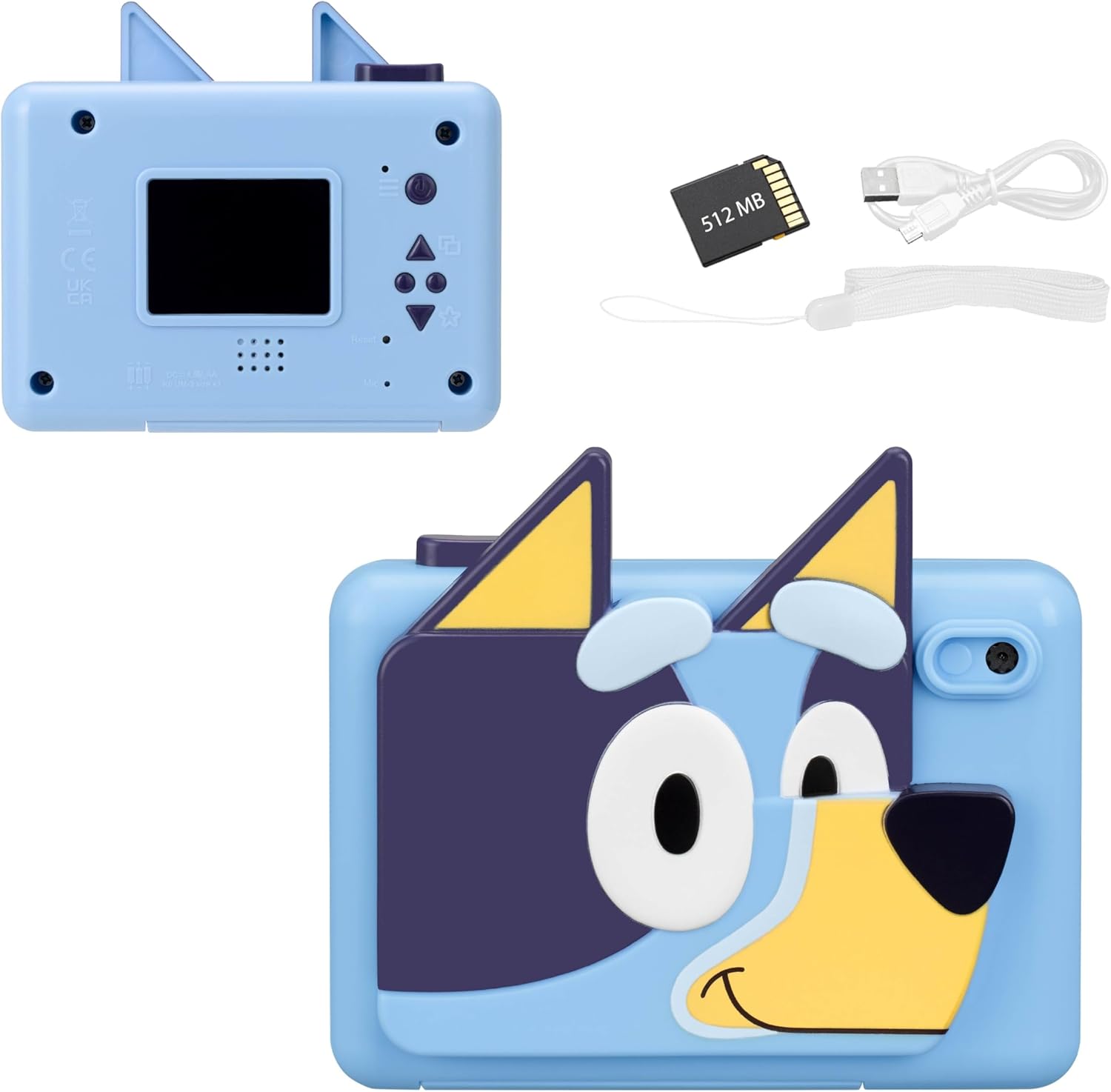 eKids Bluey Kids Camera | Fun Digital Stickers!