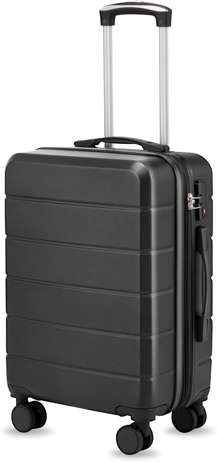 Carry On Luggage 22x14x9 with Spinner Wheels for Easy Travel
