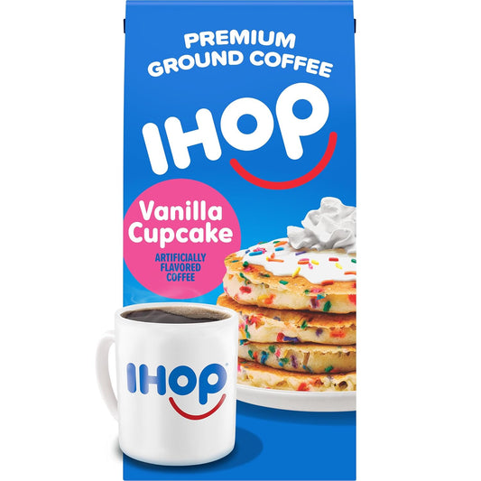 IHOP Vanilla Cupcake Coffee 11 oz - Sweetly Flavored Delight