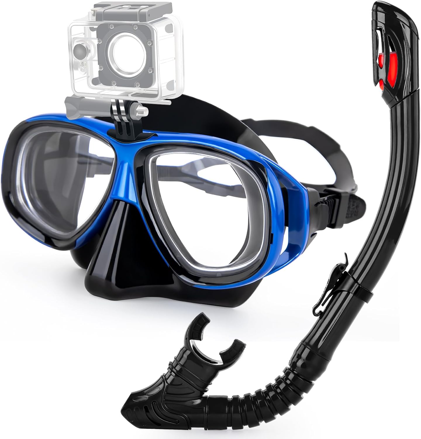 Snorkeling Gear for Adults with Nearsighted Diving Mask & Snorkel