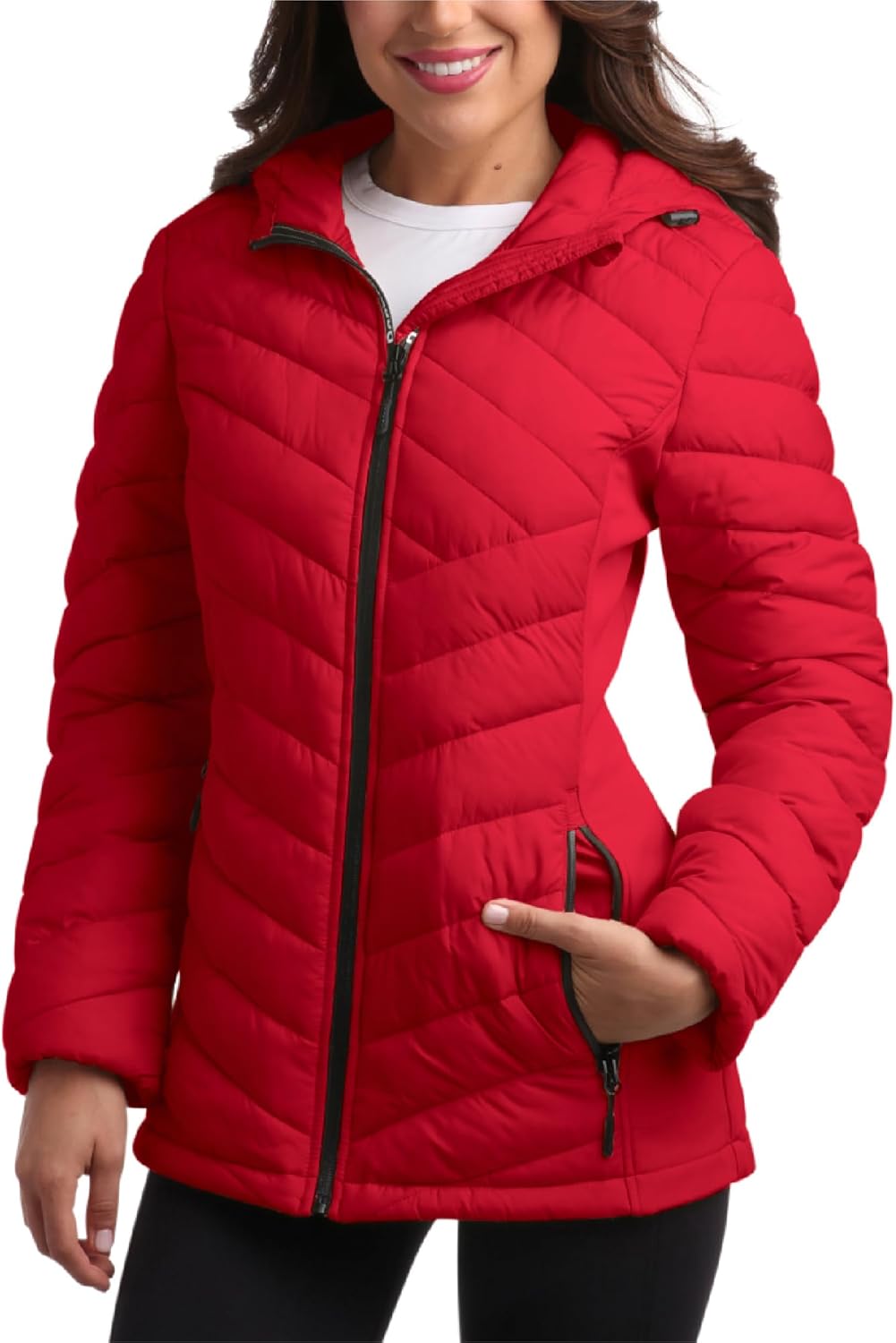 Reebok Womens Lightweight Quilted Jacket for Versatile Style