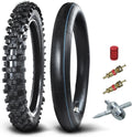 Front 70/100-17 2.75-17 Tire and Inner Tube for Pit Dirt Bikes - Heavy