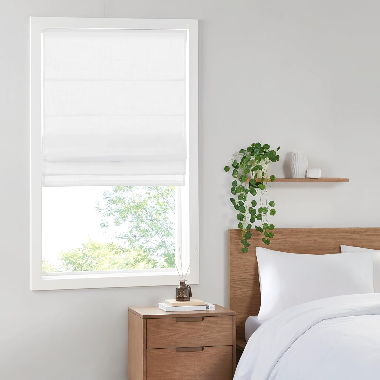 Madison Park Kyler Cordless Roman Shades for Stylish Decor