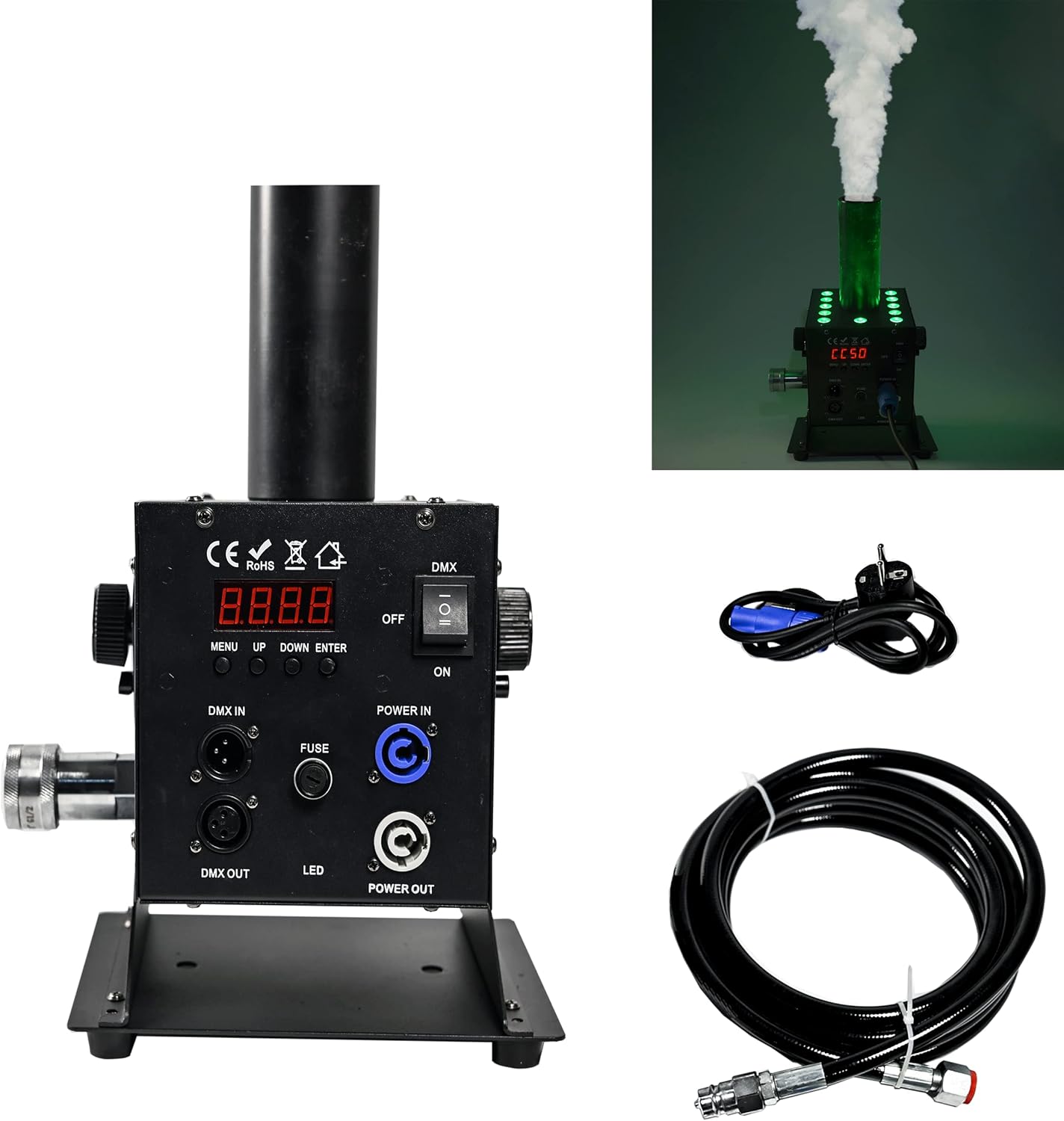 Digital CO2 Jet Machine with 12LEDs for Stunning Effects