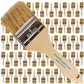 Pro Grade Chip Paint Brushes 96 Pack - 2 in Bulk for Projects