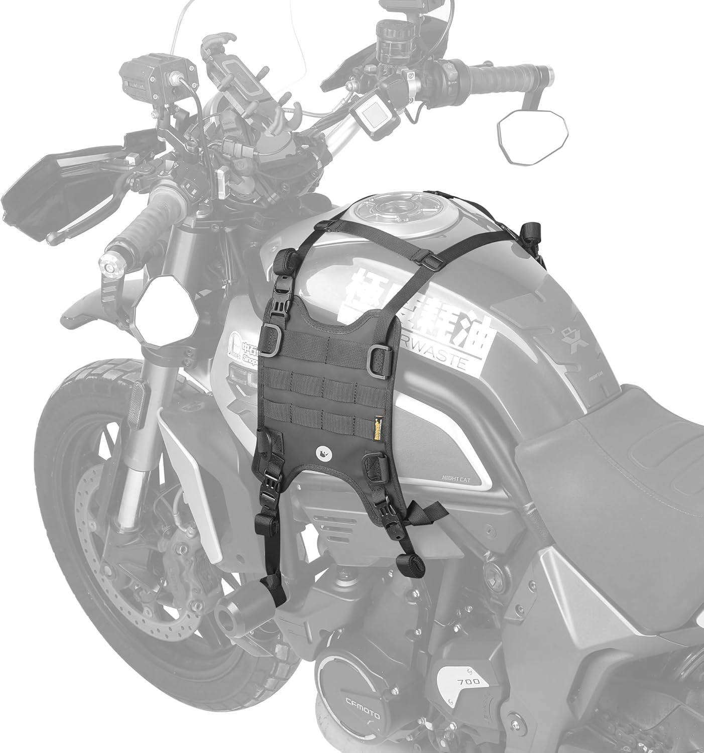 Rhinowalk Motorcycle Tank Side Bag for Easy Storage and Access