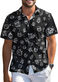 Wars Movie Hawaiian Shirt - Space Button Short Sleeve Top 99TIMORO