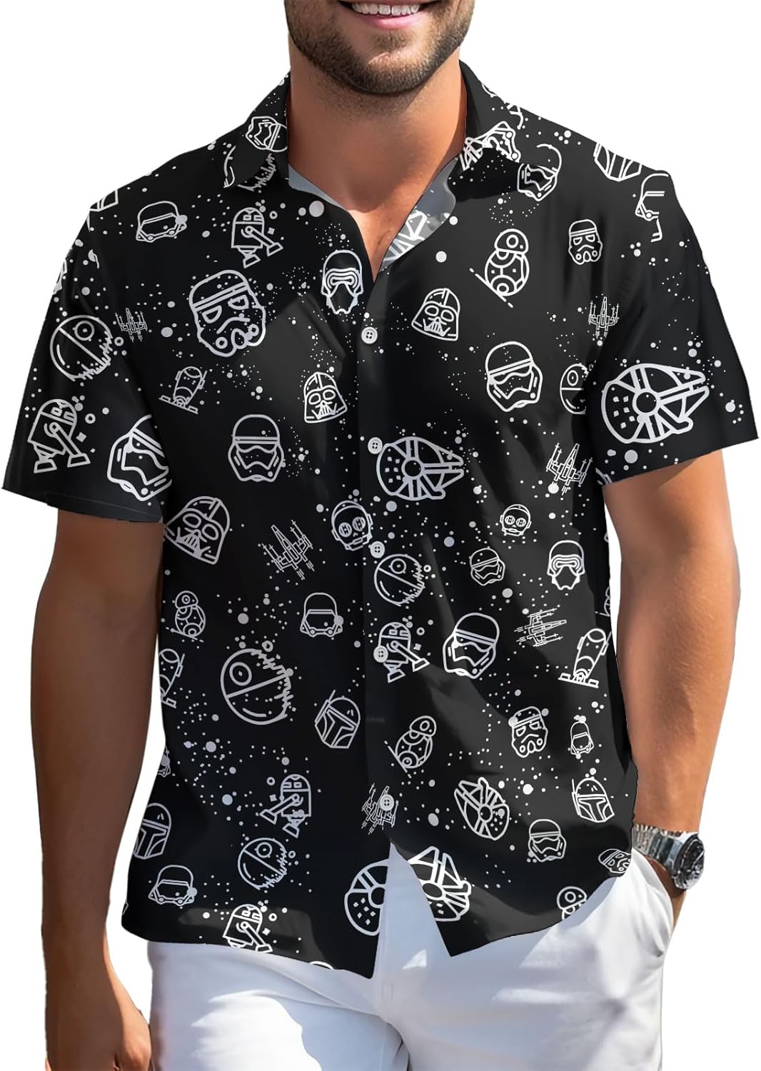 99TIMORO Wars Movie Hawaiian Shirt for Trendy Style Lovers
