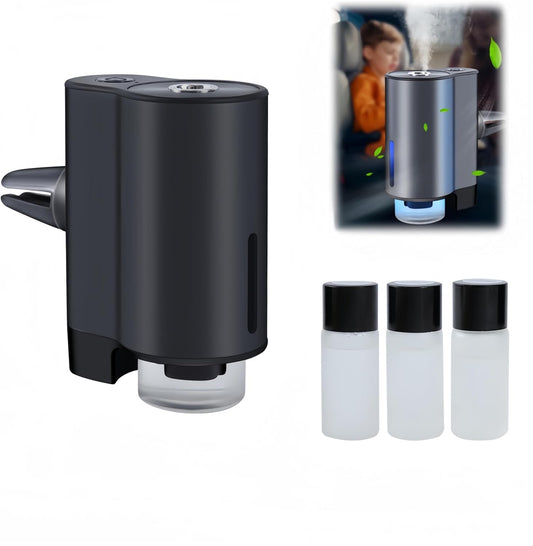 Adjustable LED Car Air Freshener - Long Lasting Scent