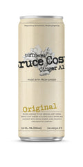Bruce Cost Ginger Ale Original 24 Pack, 12 oz cans - Bold Spicy Flavor