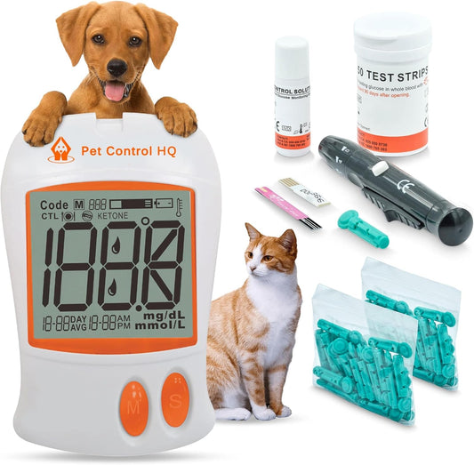 Pet Glucose Monitoring Kit - Accurate Diabetes Testing