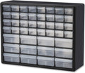 Akro-Mils 44-Drawer Plastic Drawer Storage Cabinet - Compact Garage