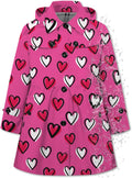 Girl's Hooded Rain Jacket Lightweight Waterproof Trench (Style TZRH)