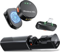 Wireless Lavalier Microphone for iPhone 15/16 & Android - Compact 36H