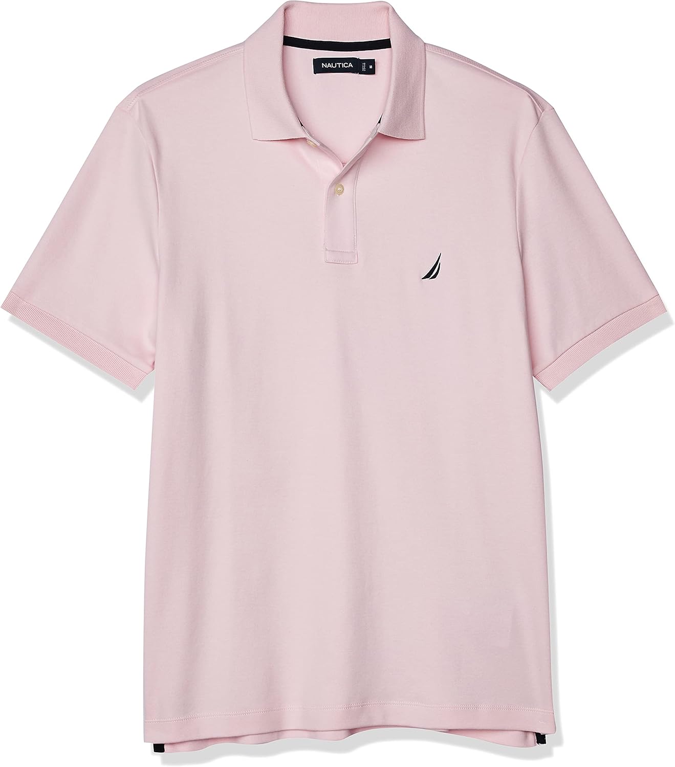 Nautica Men's Classic Fit Short Sleeve Solid Cotton Polo Shirt