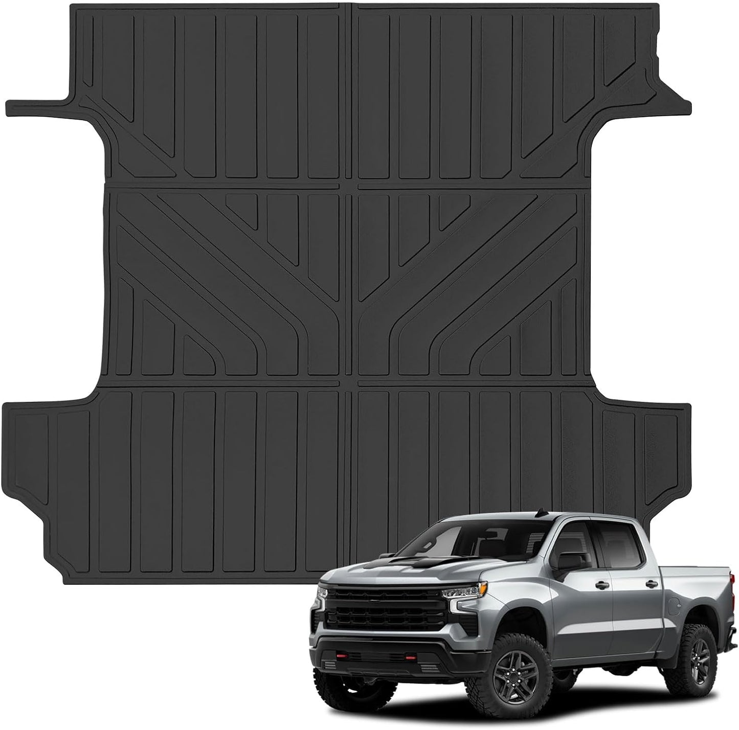 Truck Bed Mats for 2019-2025 Chevy Silverado & GMC Sierra