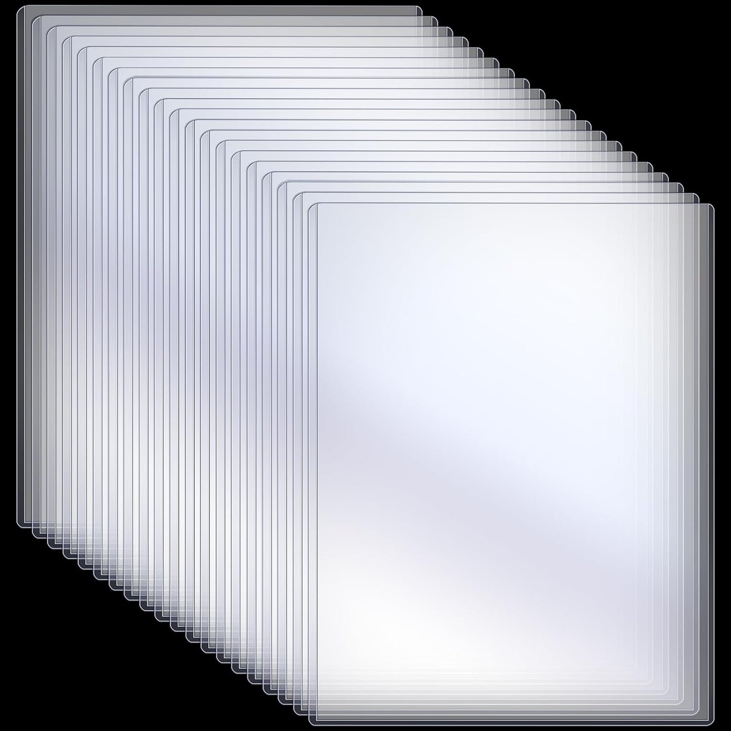 Sherr 20 Pcs 18 x 24 Inches Rigid Print Protectors for Display