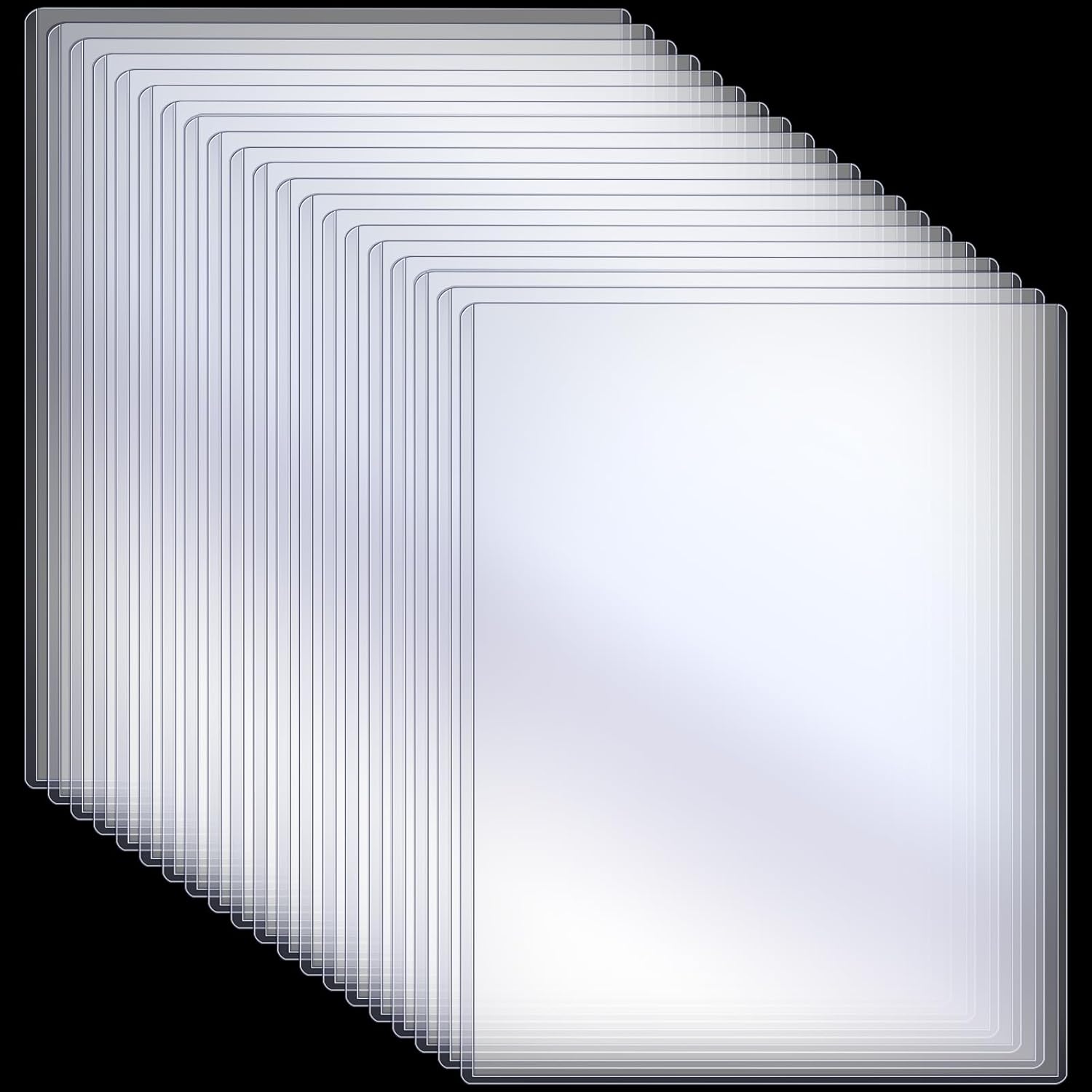 Sherr 20 Pcs 18 x 24 Inches Rigid Print Protectors for Display