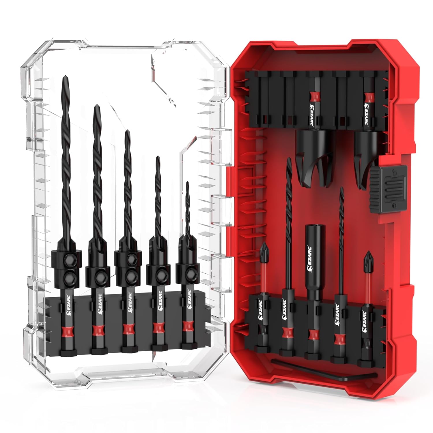EZARC Countersink Drill Bit Set for Woodworking Projects
