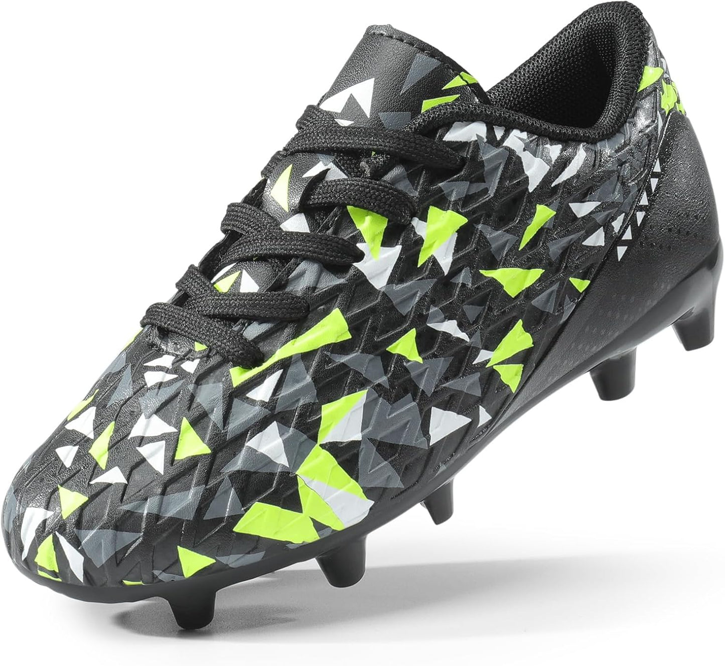 DREAM PAIRS Youth Soccer Cleats for Kids - Firm Ground Shoes