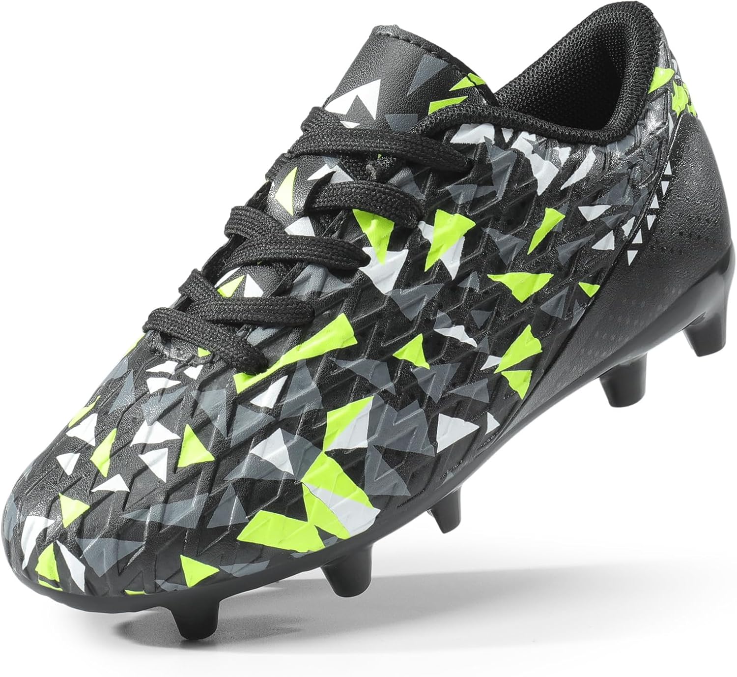 DREAM PAIRS Youth Soccer Cleats for Kids - Firm Ground Shoes