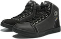 Motorcycle Shoes for Men Black - Breathable Protective Streetbike