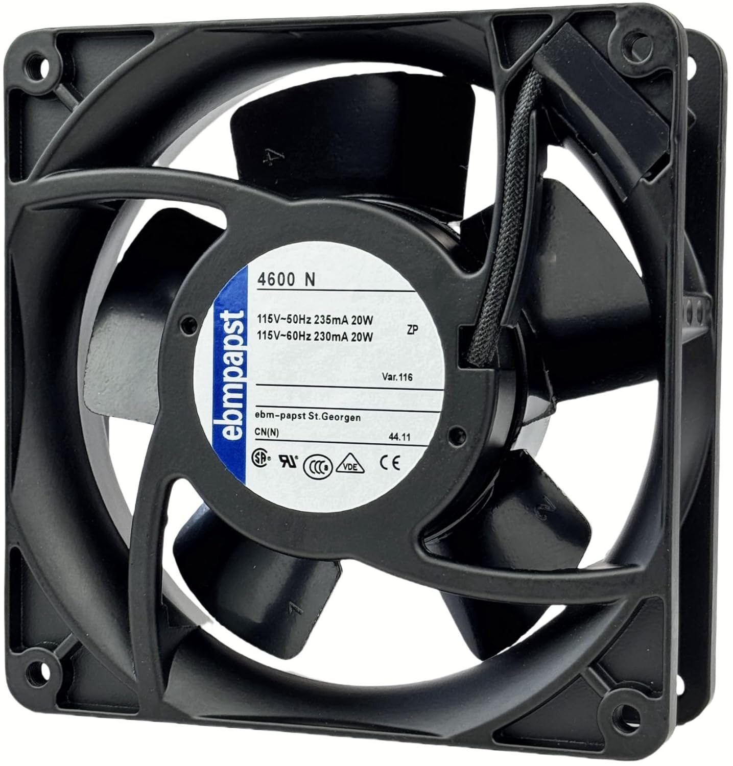 EBM-PAPST 4600N Axial Fan - Reliable Industrial Cooling Solution